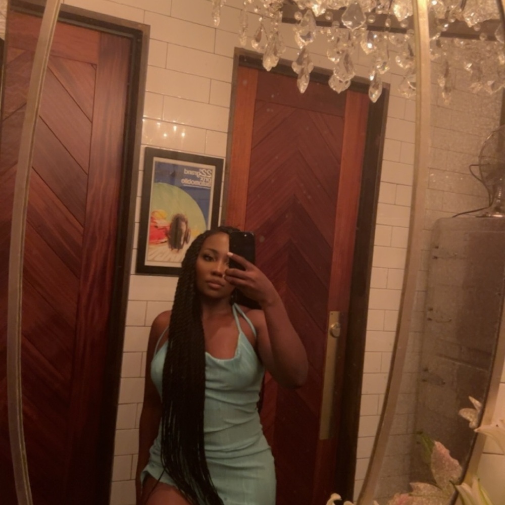 Stylish Light Blue Dress